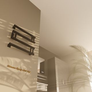 Электрический полотенцесушитель Altasan МонакоПроф МонакоПроф4050ЧМ Черный муар 40х50